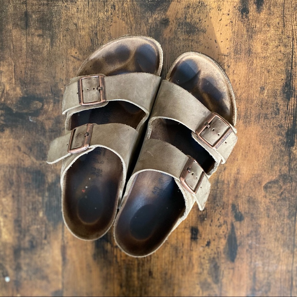 Birkenstock Leather Arizona Sandals